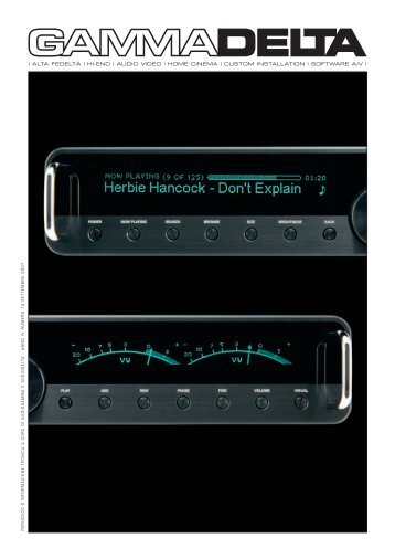 alta fedeltÃ  | hi-end | audio video | home cinema ... - Gammadelta.it