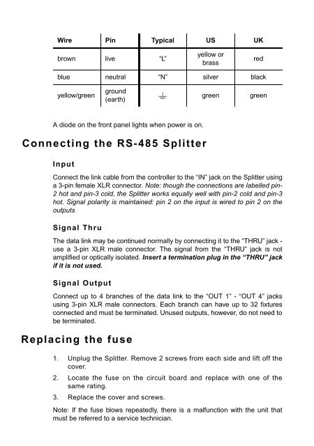 RS-485 Splitter