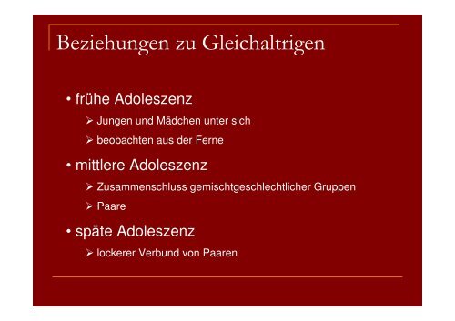 Emotionsregulation im Jugendalter