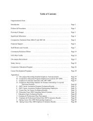 Table of Contents - A&T SACS Reaffirmation - North Carolina A&T ...