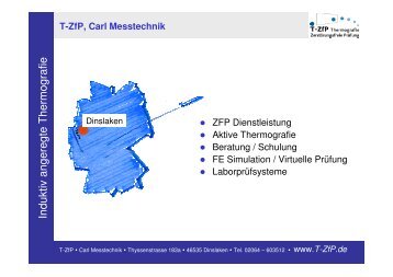 Induktiv angeregte Thermografie Dipl. - eldec