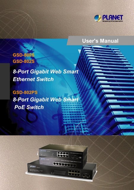 GSD-802PS Users Manual - Planet