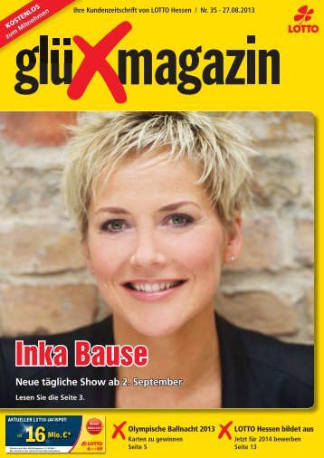 Inka Bause - LOTTO-Hessen