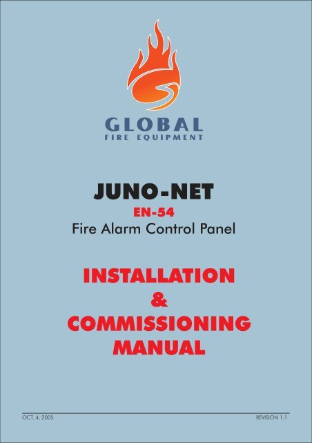 EN54 - JUNO-NET INST. MANUAL ... - Beacon Fire &amp; Security