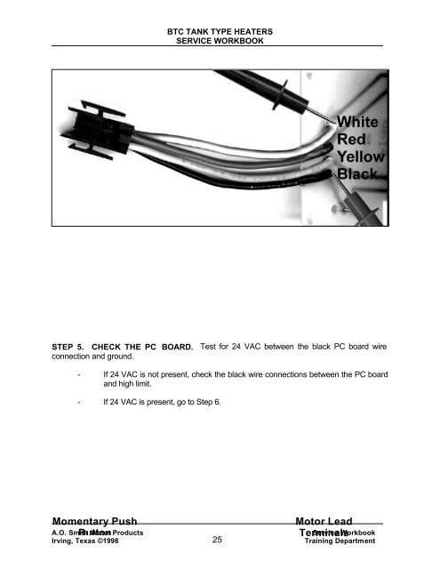 BTC 120-500 - AO Smith Water Heaters