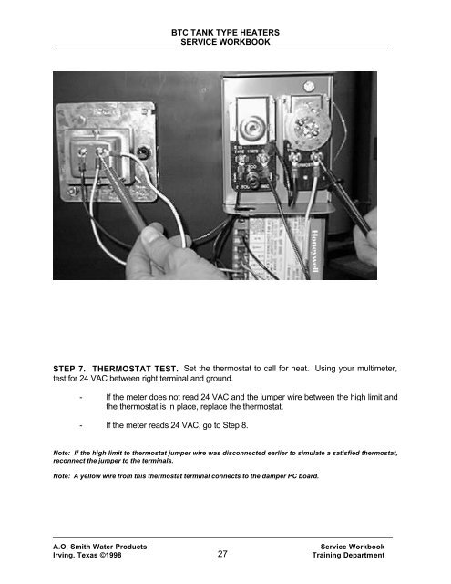 BTC 120-500 - AO Smith Water Heaters