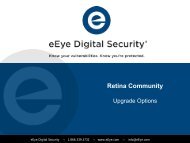 Retina Community - eEye Digital Security