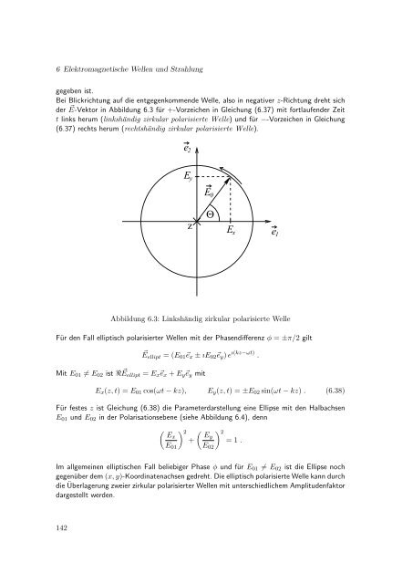 Elektrodynamik - Theoretische Physik IV - Ruhr-UniversitÃ¤t Bochum