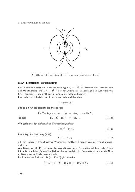 Elektrodynamik - Theoretische Physik IV - Ruhr-UniversitÃ¤t Bochum