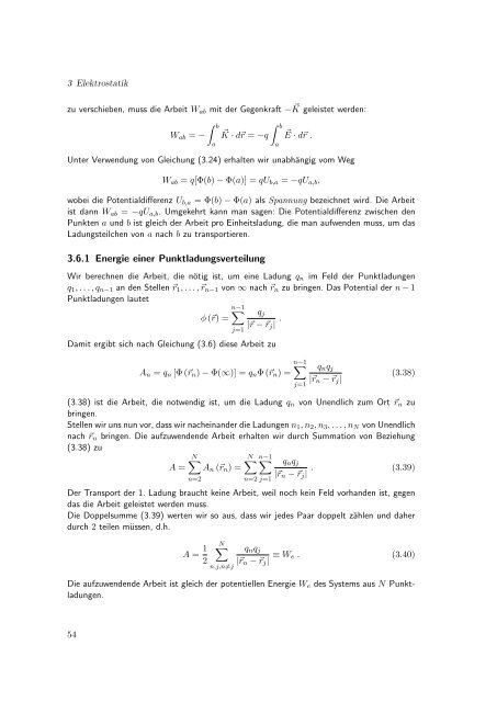 Elektrodynamik - Theoretische Physik IV - Ruhr-UniversitÃ¤t Bochum