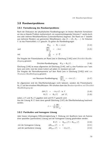 Elektrodynamik - Theoretische Physik IV - Ruhr-UniversitÃ¤t Bochum