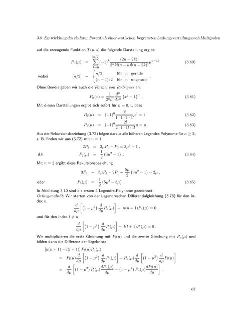 Elektrodynamik - Theoretische Physik IV - Ruhr-UniversitÃ¤t Bochum