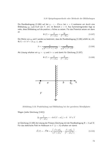 Elektrodynamik - Theoretische Physik IV - Ruhr-UniversitÃ¤t Bochum