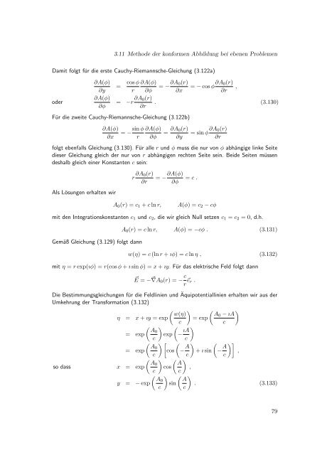 Elektrodynamik - Theoretische Physik IV - Ruhr-UniversitÃ¤t Bochum