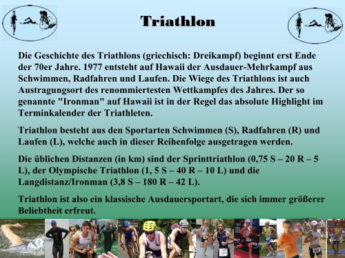 Aufgaben - Beuchaer Triathlon Day