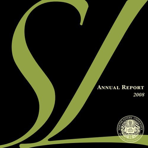 2008 Annual Report - Northeastern University Libraries