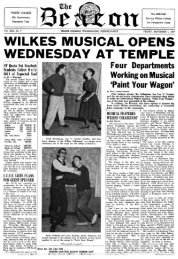 WILKES MUSICAL OPENS - Beacon Archives
