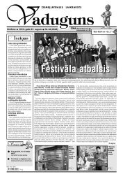 Festivāla atbalsis - Balvu Centrālā Bibliotēka