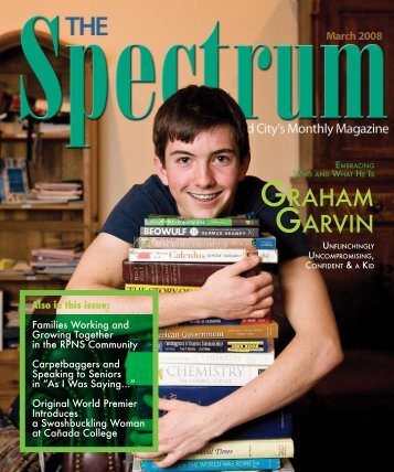 graham garvin - The Spectrum Magazine - Redwood City's Monthly ...