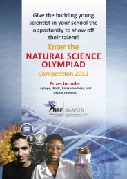 NATURAL SCIENCE OLYMPIAD - saasta