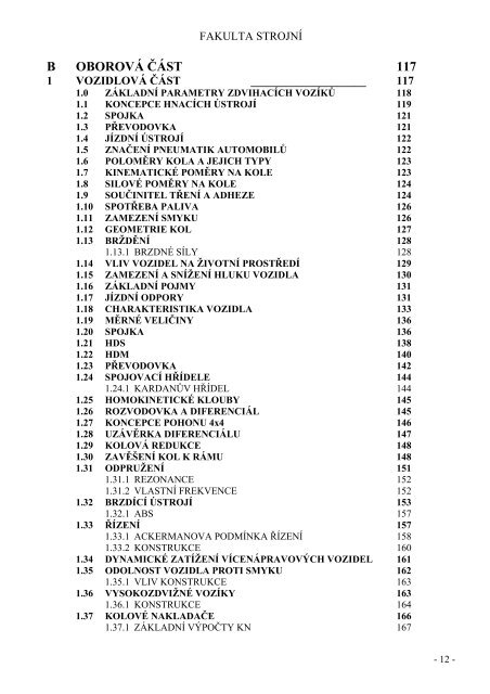 VybranÃ© okruhy - Katedra vozidel a motorÅ¯ - TechnickÃ¡ univerzita v ...
