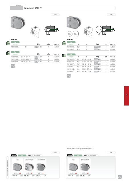 Katalog Q-railing Glashalter - Rotex Metallbauteile GmbH