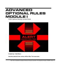 advanced optional rules module i - Tactical Starship Combat