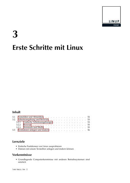 Linux Essentials//Die Einsteiger-Zertifizierung des LPI - Linup Front ...
