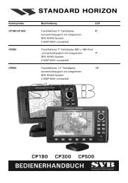 : Standard Horizon - CP300 Kartenplotter, at www.SVB.de - KSC