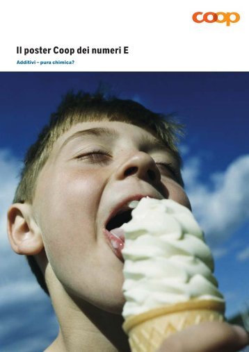Il poster Coop dei numeri E - FreeForumZone