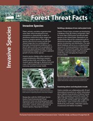Invasive Species - Eastern Forest Environmental Threat Assessment ...