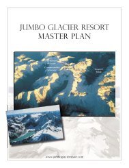 JuMBO GLACIER RESORT MASTER PLAN - Skimap