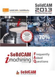 Download iMachining FAQ - SolidCAM