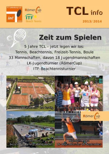 TCL-info 2014 - Zeit zum Spielen