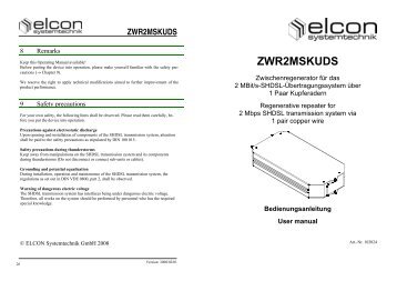 ZWR2MSKUDS - Elcon Systemtechnik