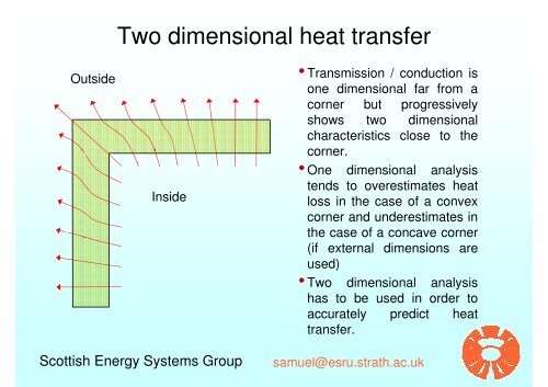 Analysis of Thermal Bridges - Scottish Energy Systems Group ...