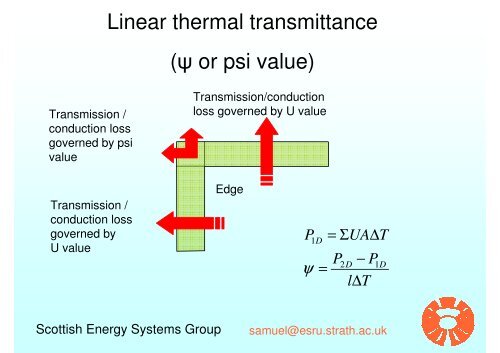 Analysis of Thermal Bridges - Scottish Energy Systems Group ...