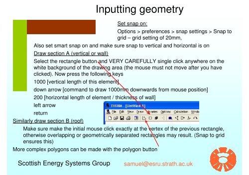 Analysis of Thermal Bridges - Scottish Energy Systems Group ...