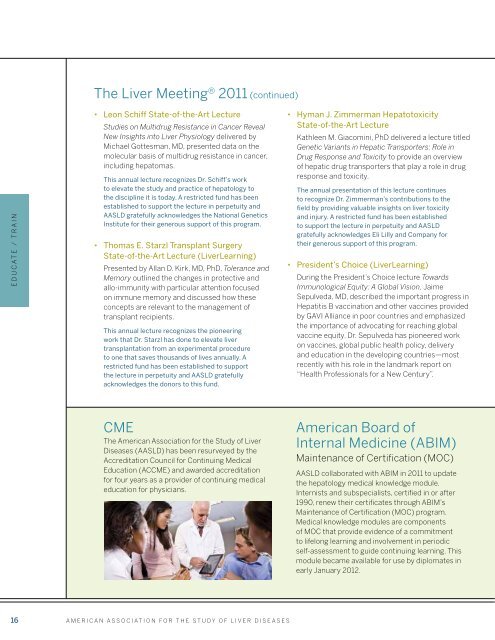 2011 Annual Report - AASLD