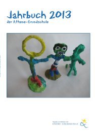 Athene-Grundschule Jahrbuch 2013