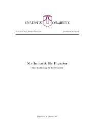 Mathematik fÃ¼r Physiker - Numerische Physik: Modellierung