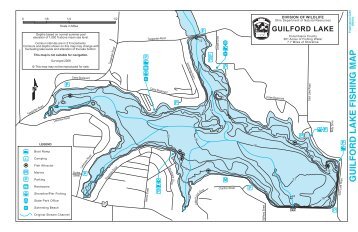 guilford lake fishing map - Ohio Department of Natural Resources