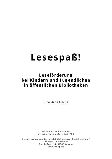 Lesespaß! - Bibliotheksportal