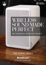 the living series - Audio Pro