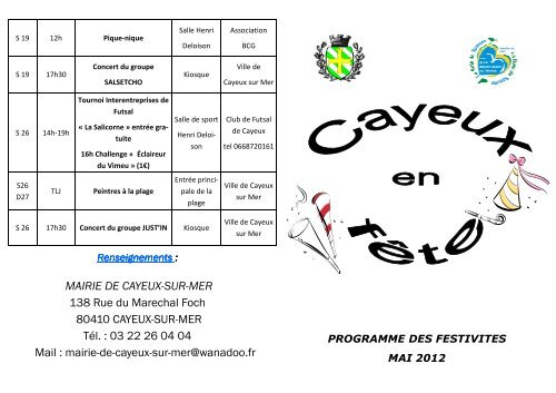 Programme mai 2012.pub - Cayeux