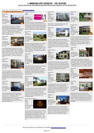 journal immobilier LANCY. Colocation Appartement LANCY en Suisse