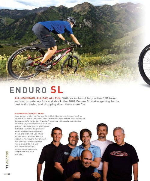 enduro sl - Specialized Bicycles