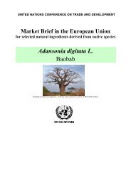 Adansonia digitata l. - BAOBAB - Market Brief in the ... - biomega.eu