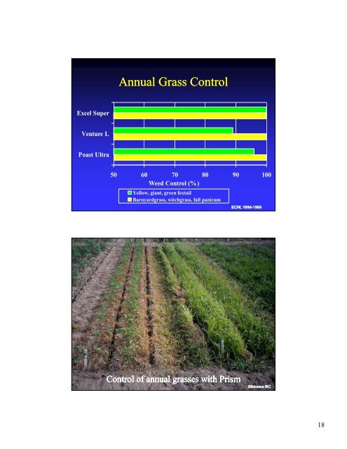 Weed Control in Tomatoes and Peppers