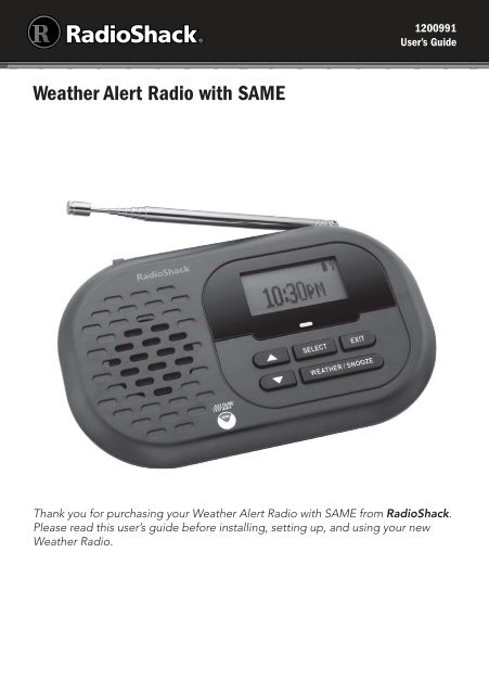12 991 1200991 Radio Shack